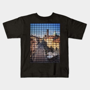 Through This Grid Kids T-Shirt